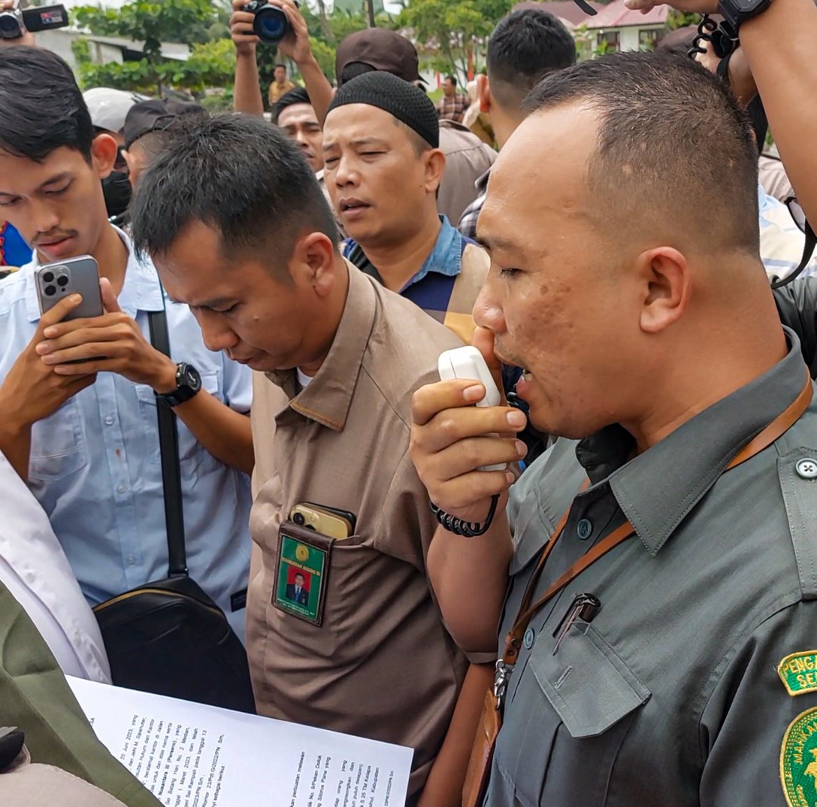 PN Sei Rampah Eksekusi Putusan Pengadilan