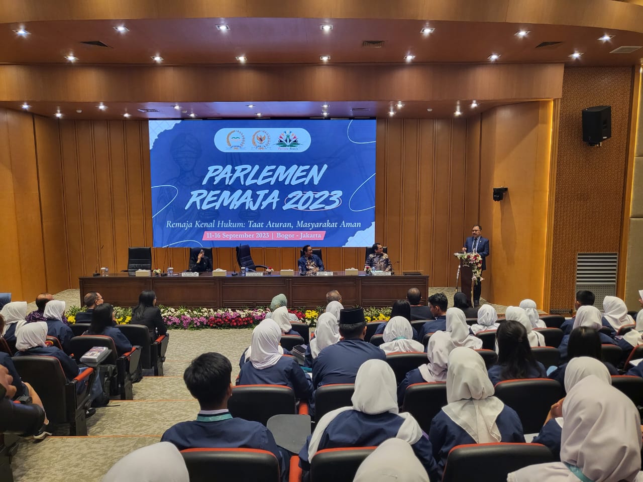 Melalui Simulasi Sidang, Parlemen Remaja 2023 Dapatkan Pengalaman Ambil Keputusan