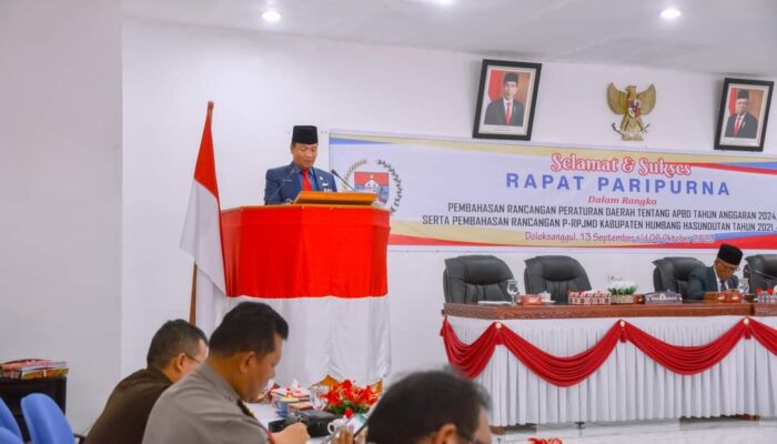 R-APBD Humbahas TA 2024 Dianggarkan Naik Rp1, 8 Miliar Lebih