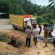 Lakukan Aksi Damai, Massa BPM Didorong Hingga Masuk Parit