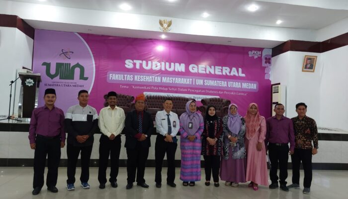 Mahasiswa UIN SU Diedukasi Komunikasi Pola Hidup Sehat Dalam Pencegahan Diabetes