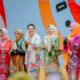 Usai Resmikan KriyaNusa, Ibu Negara Kunjungi Stand Dekranasda Medan 