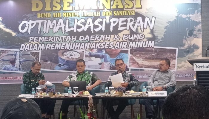 Pemda Aceh Dan BUMD Air Minum Gelar Diseminasi