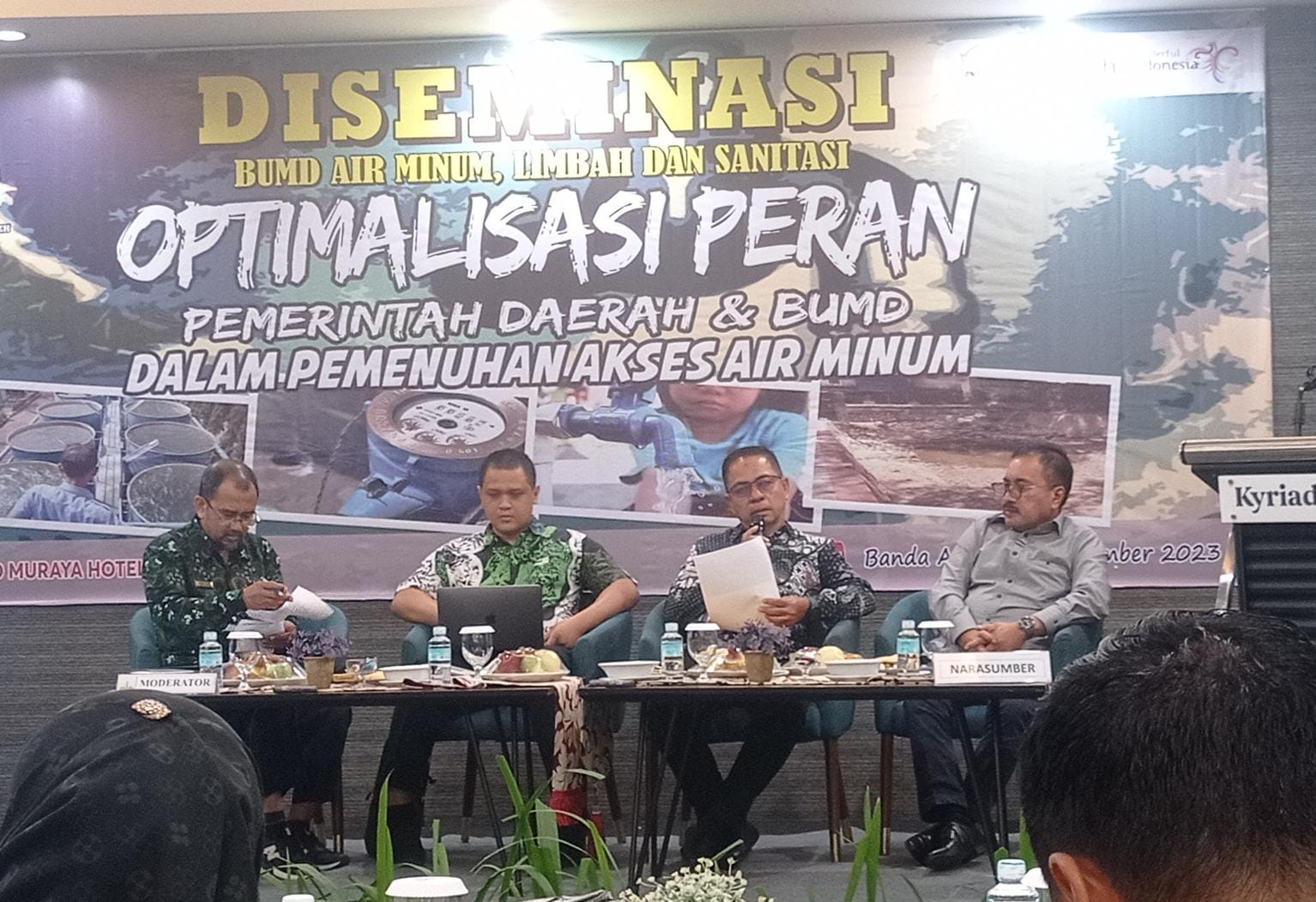 Pemda Aceh Dan BUMD Air Minum Gelar Diseminasi