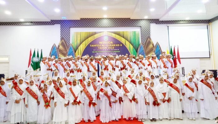 Wisuda Tahfiz X SD Muhada 2 Langsa Penuh Haru