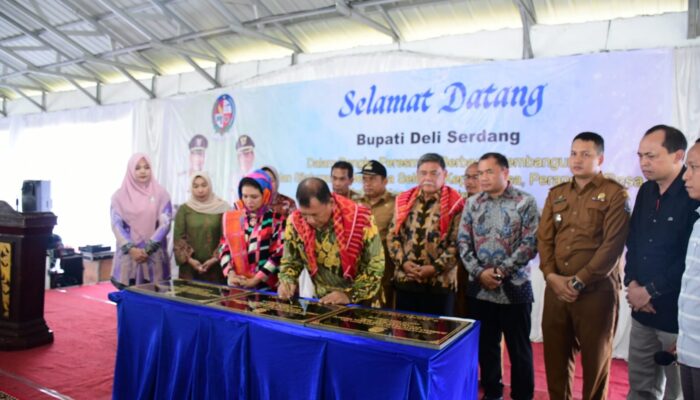 Ashari Pamit Kepada Masyarakat Biru Biru Dan Namorambe