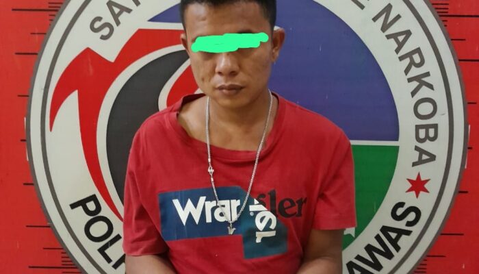 Polres Palas Tangkap WS, Tersangka Pengedar Narkoba Yang Juga Residivis