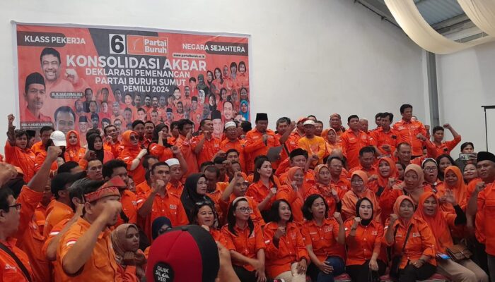 Partai Buruh Sumut Gelar Konsolidasi Akbar, Siap Menangkan Pemilu 2024