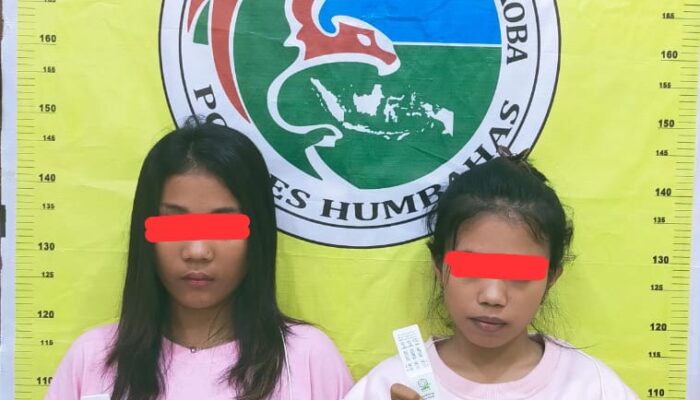Lagi, Di Humbahas Dua Wanita Lahgun Narkoba Diciduk