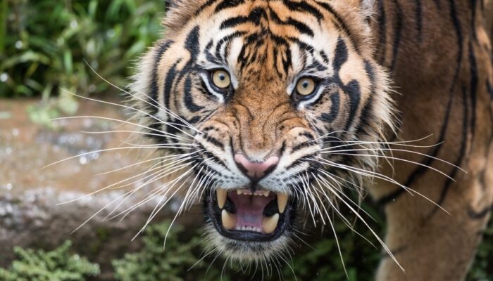 Harimau Terkam Petani Tambangan