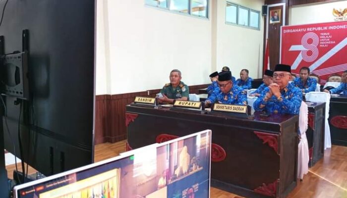 Pemkab Bener Meriah Rakor Dengan Kemendagri: Percepat Penyaluran Beras