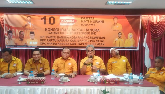 Petinggi Dan Bacaleg Hanura Kumpul Di P. Sidimpuan