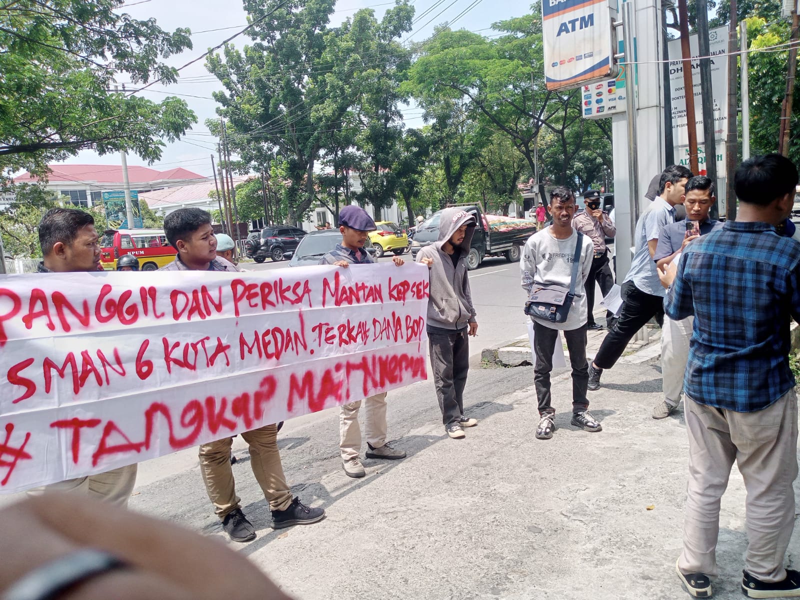 PMP Sumut Minta Kejatisu Usut Dugaan Korupsi Di SMAN 6 Medan