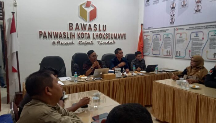 Panwaslih Lhokseumawe Rangkul Media Sosialisasikan Informasi Pemilu
