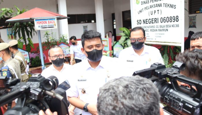 Dukung Peningkatan SDM, Bobby Nasution Telah Rehabilitasi 280 Kelas dan Bangun 8 Kelas Baru
