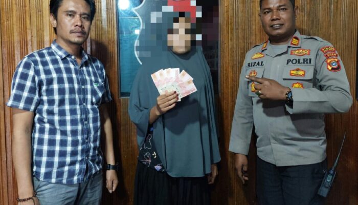 Polisi Amankan Seorang Wanita Diduga Edarkan Upal Di Bener Meriah