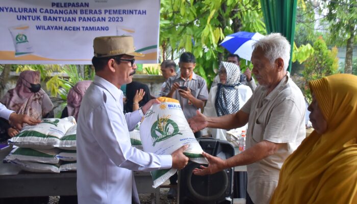 Pemkab Aceh Tamiang Siap Salurkan 316 Ton Beras