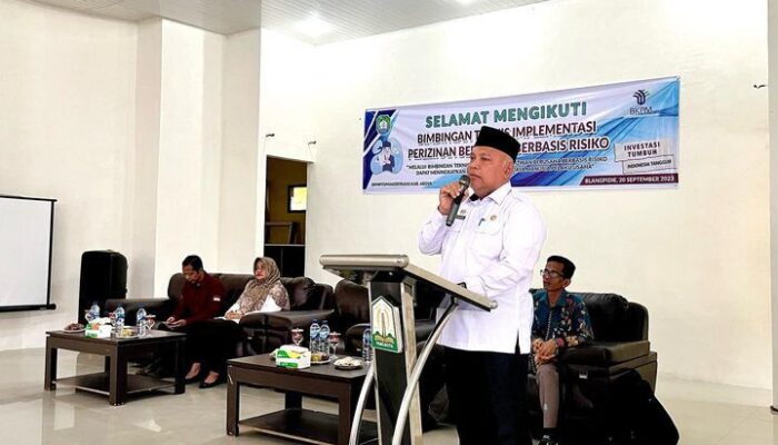 DPMPTSPNakerTrans Abdya Bimtek Perizinan Usaha Investasi