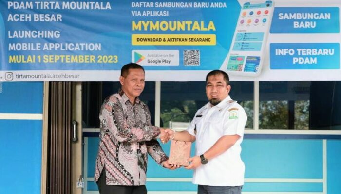 Pj Bupati Aceh Besar Luncurkan Aplikasi Mymountala