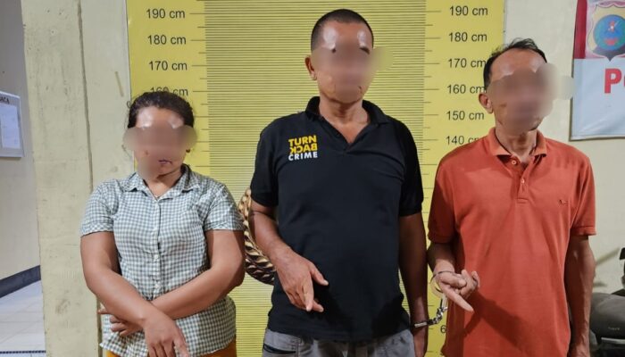 Polsek Barumun Tengah Ciduk Tiga Tersangka Terlibat Narkoba