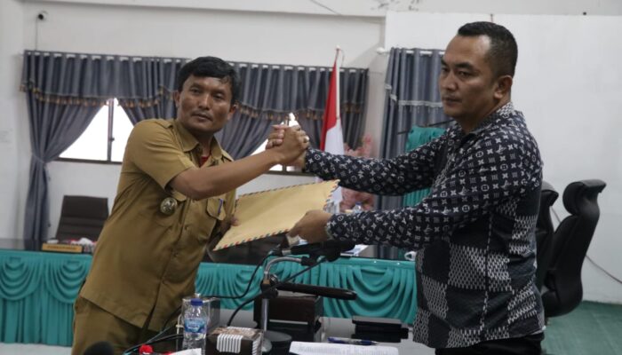 Bupati Toba Sampaikan 29 Jawaban Dan Tanggapan Atas Pandangan Umum Fraksi
