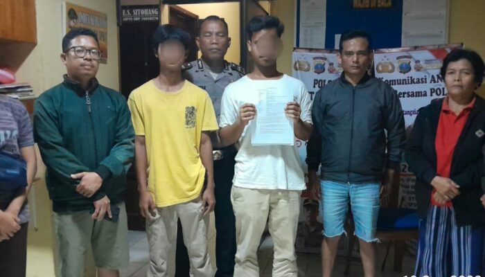 Polres P. Siantar Selesaikan Kasus Penganiayaan Dengan Problem Solving