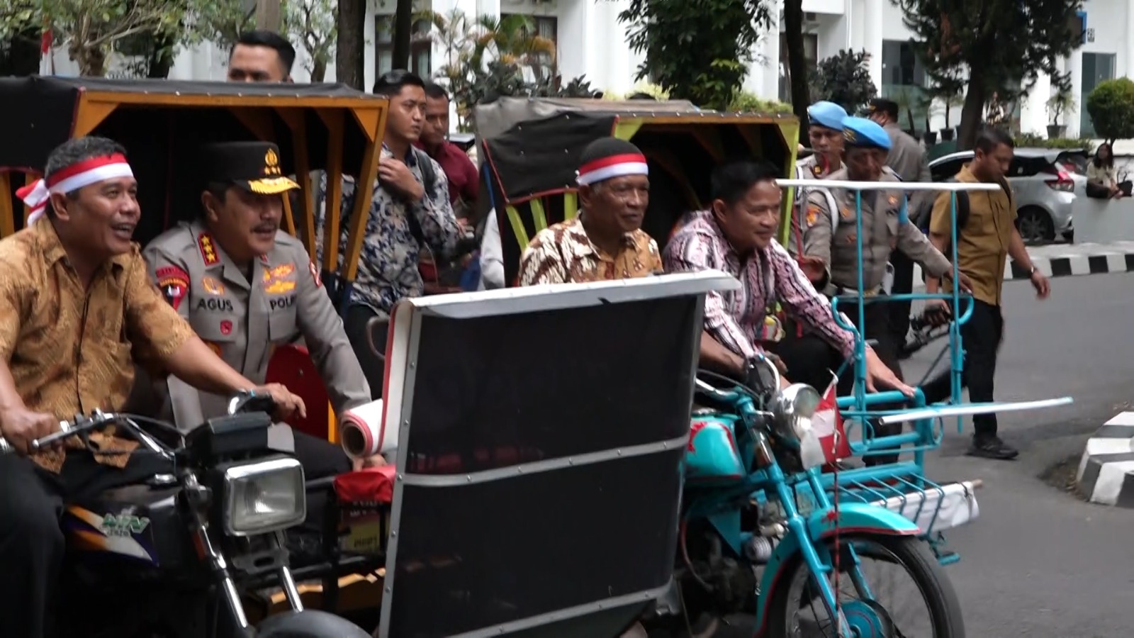 6.000 Orang Abang Beca Siap Jaga Kondusifitas Pemilu 2024