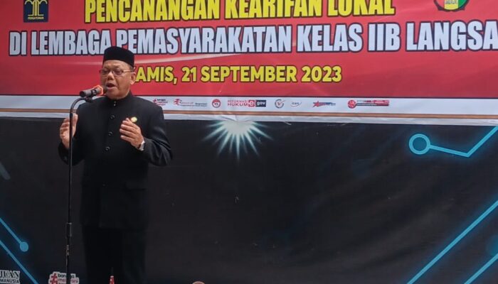 Lapas Langsa Gelar Apel Khusus Bahasa Aceh