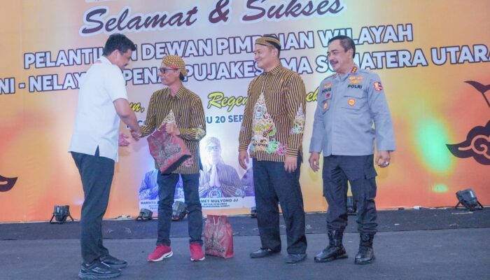 Seribuan Warga Jawa Sambut Hangat Bobby Nasution di Pelantikan Pengurus DPW Pena Pujakesuma Sumut