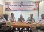 Kadisnakertrans Tamiang Sosialisasi Penyampaian Pembahasan Konsolidasi