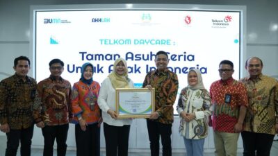 Dukung Peran Orang Tua Bekerja, Telkom Wujudkan Telkom Daycare