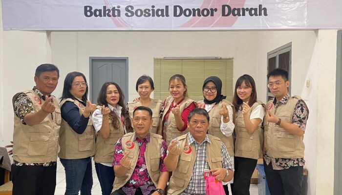 Pengurus Baru, Paguyuban Sinar Mas Medan Gelar Donor Darah