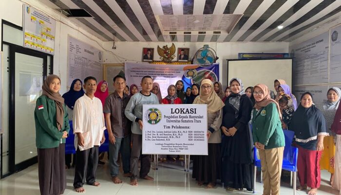 Tim Pengabdian Masyarakat USU Beri Pelatihan di Batubara