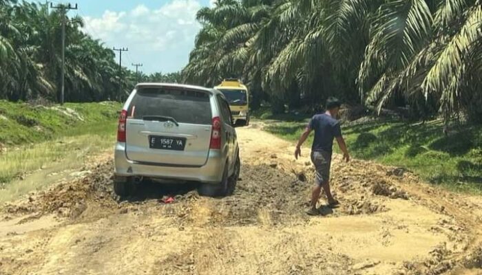 Jalan Provinsi Aliaga – Muara Tige Rusak Parah Dan Sulit Dilalui