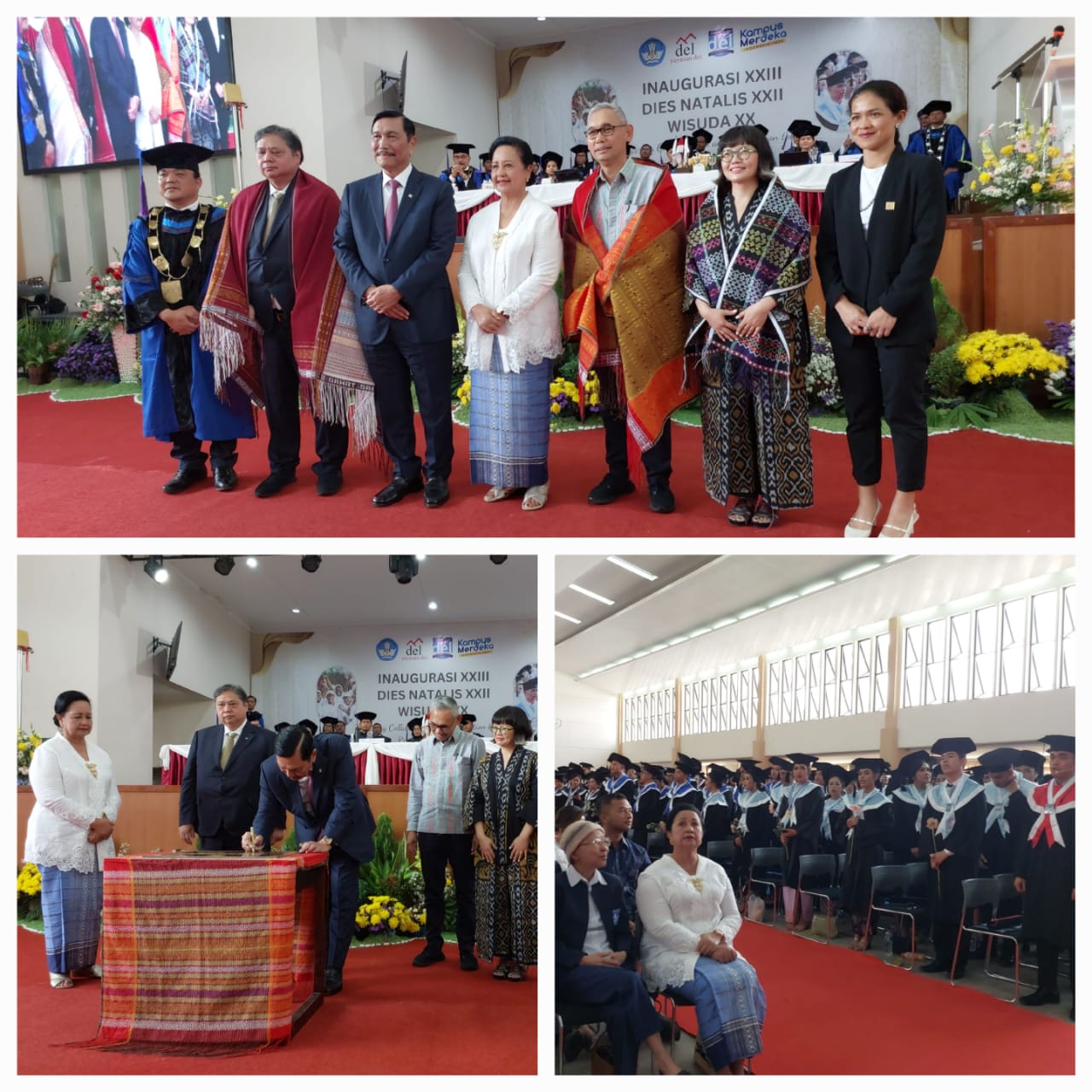 398 Mahasiswa IT Del Ikuti Wisuda Angkatan XX