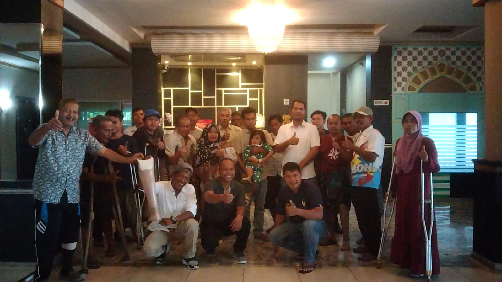 39 Penyandang Disabilitas Dapat Bantuan Kaki Palsu Dari Yayasan 39 Penyandang Disabilitas Dapat Bantuan Kaki Palsu Dari Yayasan