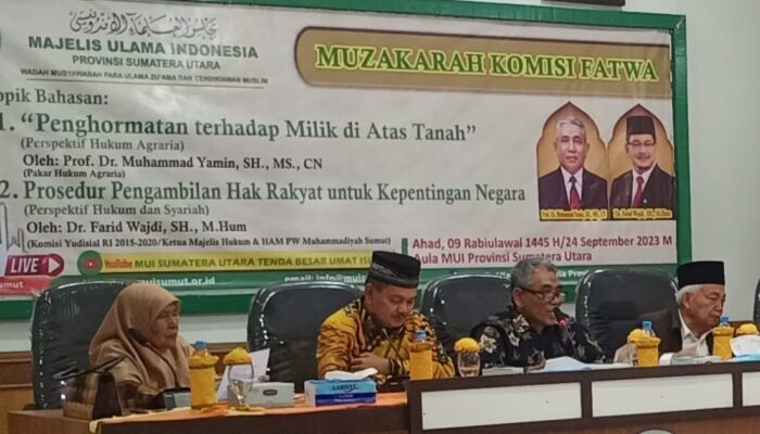 Muzakarah MUISU Ungkap Negara Tidak Boleh Memaksa Memiliki Tanah