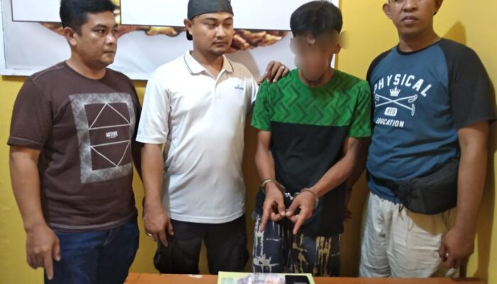 Polsek Sosa Tangkap Tersangka Pengedar Sabu