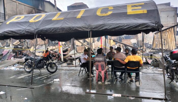 Kapolres Simeulue Buka Posko Pengaduan Bencana Kebakaran
