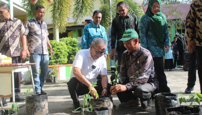 Kendalikan Inflasi, DTPHP Aceh Singkil Ajak Pelajar Manfaatkan Lahan Kosong