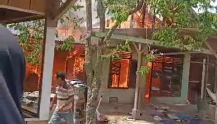 Di Sosa, Rumah Janda Ludes Terbakar