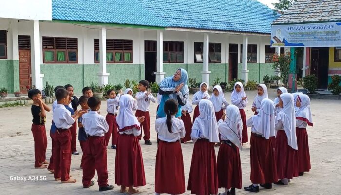 Guru-guru UPTD SDN. 017107 Kisaran Naga Terapkan Pembelajaran Menyenangkan