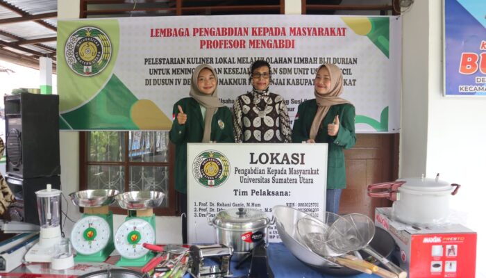 Tim Profesor Mengabdi USU Tingkatkan Kesejahteraan Dan SDM Pelaku Usaha Kecil