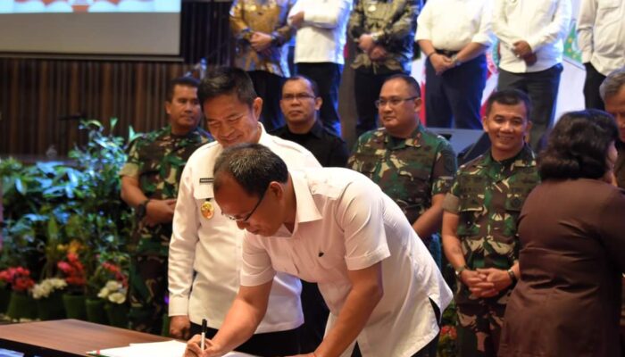 Bupati Humbahas Ikuti Deklarasi Pemilu Damai