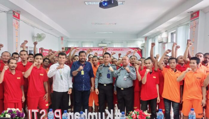 LBH Cakra Keadilan Beri Penyuluhan Hukum Kepada WBP Rutan Labuhandeli