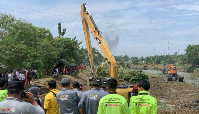 Diawali Pembersihan Sungai Deli, KSAD Dudung: Wujudkan Masyarakat Bersih dan Sehat Menuju Indonesia Maju