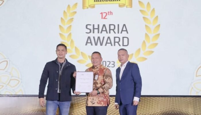 Bank TCD Syariah Sigli Raih Sharia Award 2023