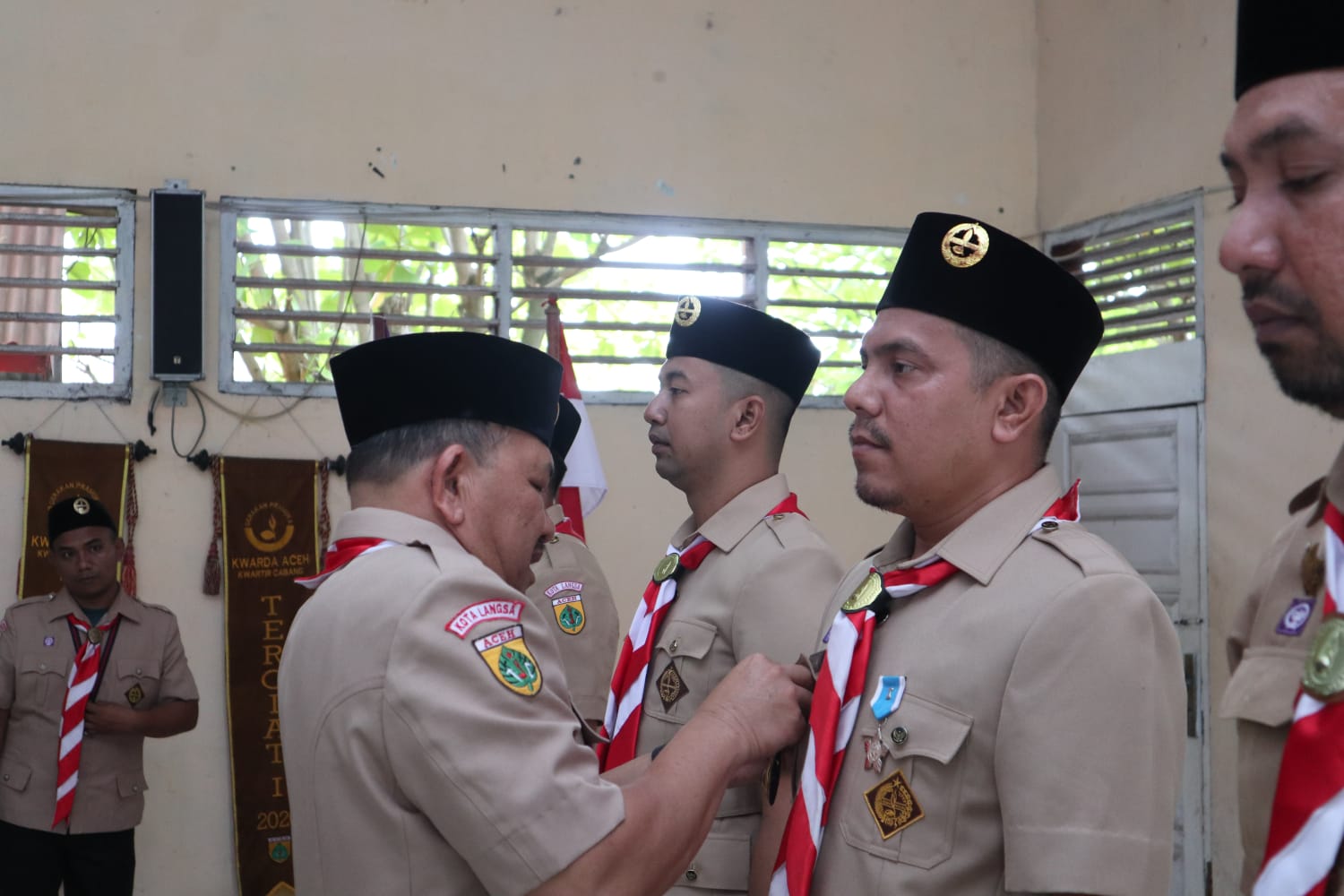 Ka Kwarcab Pramuka Kota Langsa Kukuhkan Ketua Mabiran