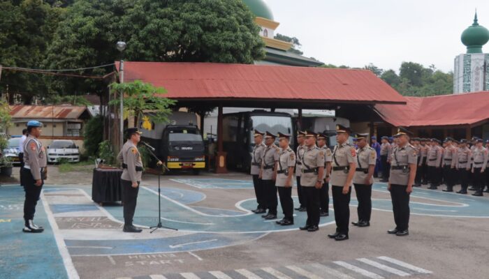 Kapolres Sabang Pimpin Upacara Serah Terima Jabatan