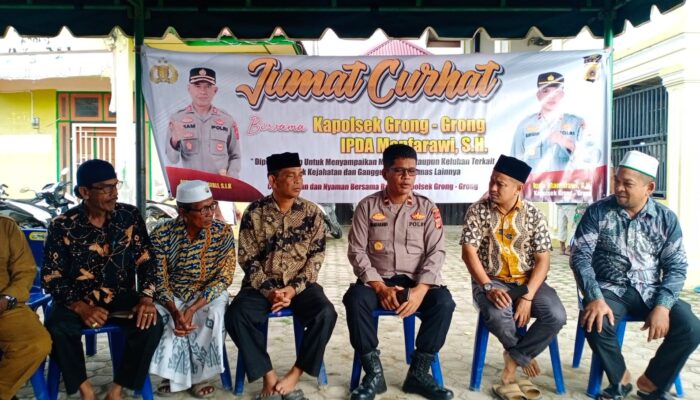 Kapolsek Grong-grong Imbau Jaga Situasi Kondusif Jelang Pemilu